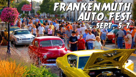 frankenmuth car show block party