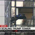 Trump Tower Climber Gets Pulled Off!