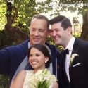 Watch Tom Hanks crash couple’s wedding photo shoot in New York